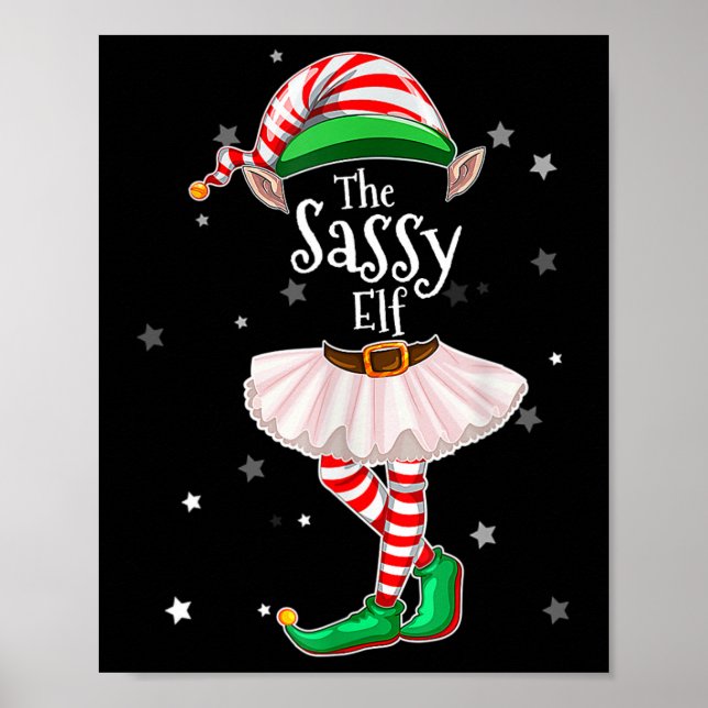 Im The Sy Elf Matching Christmas For Teen Girls Ki Poster (Front)