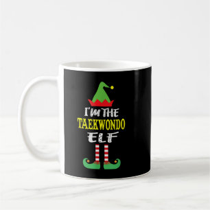 I'm The Taekwondo Elf Matching Family Gift Christm Coffee Mug
