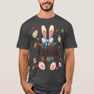 I'm The Tuba Bunny Easter Day Matching Family Egg T-Shirt