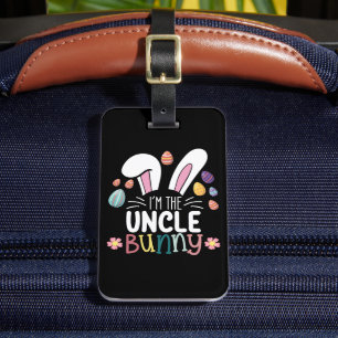 I'm The Uncle Bunny Easter Family Matching Luggage Tag