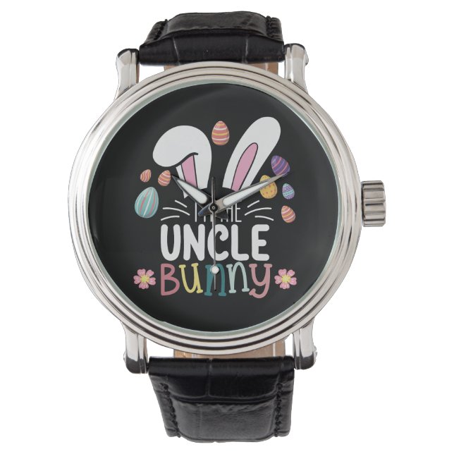 I'm The Uncle Bunny Easter Family Matching Watch (Front)
