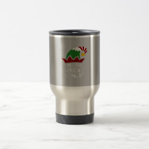 I'm The Uncle Elf Matching Family Group Christmas Travel Mug