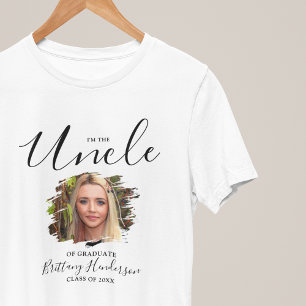I'm The Uncle   Graduate Photo T-Shirt