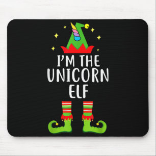 I'm The Unicorn Elf Matching Family Group Christma Mouse Mat