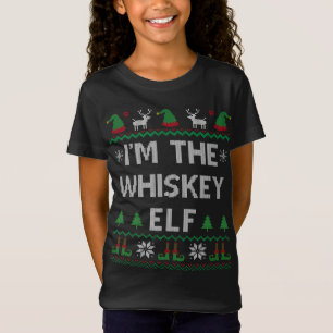 I'm The Violin Elf Christmas Pajama Matching Costu T-Shirt