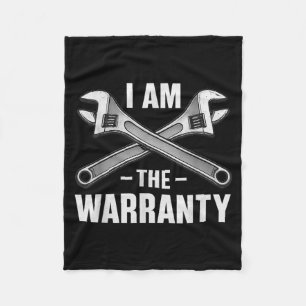 I'm The Warranty Auto Mechanic Fleece Blanket