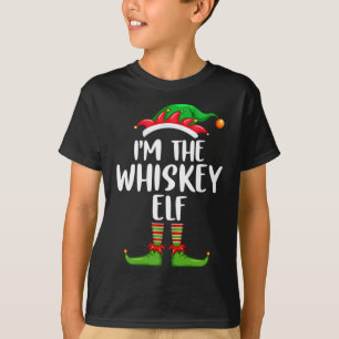 I'm The Whiskey Elf Matching Family Christmas T-Shirt