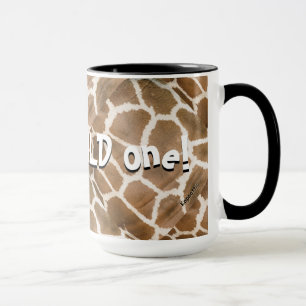 I'm the Wild One Animal Print Mug