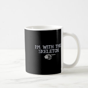 I'm The With Skeleton Halloween Costume Couples Ma Coffee Mug
