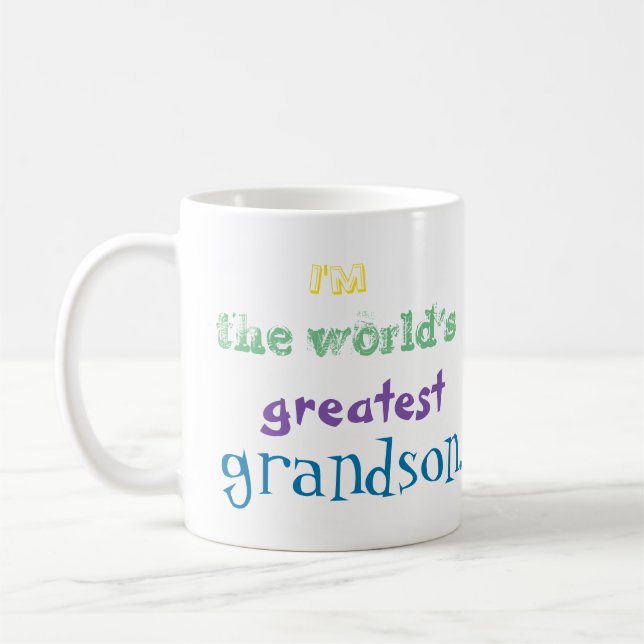 I'm the world's greatest grandson. mug (Left)