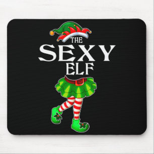 I'm The Y Elf Christmas Matching Family Group Funn Mouse Mat
