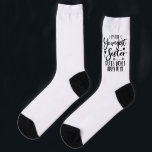 I'm The Youngest Sister Birthday Stepsister Funny Socks<br><div class="desc">I'M THE YOUNGEST SISTER RULES DON'T APPLY TO ME. Funny saying gift for sister, stepsister, sibling, women, mum, girls, toodler, baby. This is the perfect gift tee for Sis, Funny sister lover gift for you best mum or dad who loves sister daughter. Great gift tshirt for a birthday, Christmas and...</div>