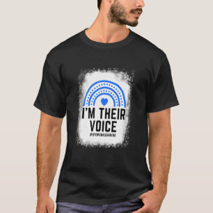 I'm Their Voice Stop Child Abuse T-Shirt