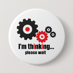 I'm thinking please wait button