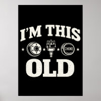 I'm This Old Funny Aging Quote Nostalgic