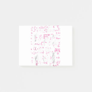 I'm Too Pretty To Do Math Funny Humour School Coll Post-it Notes