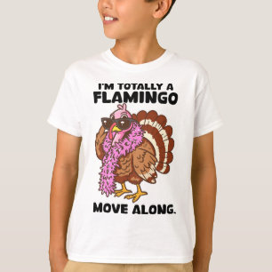 I'm Totally A Flamingo Move Along Funny Disguised T-Shirt