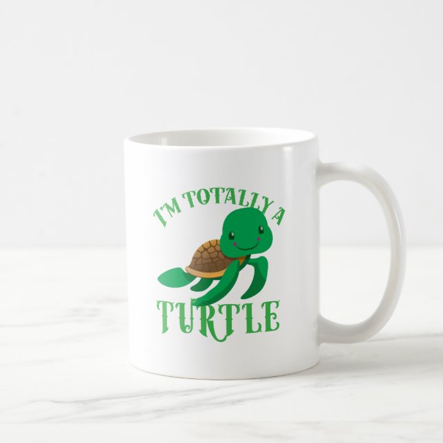 im totally a turtle coffee mug (Right)