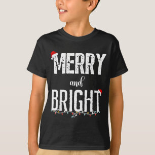 Im Trying To Feel Merry And Bright Xmas Matching C T-Shirt