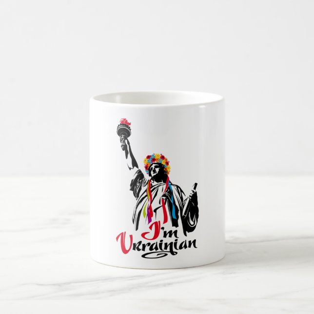 I'm Ukrainian Coffee Mug (Center)