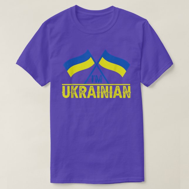 Im Ukrainian Zelensky Ukraine Patriotic Proud Ukra T-Shirt (Design Front)