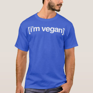 i'm vegan (Adult Swim Logo Parody Vegan) T-Shirt