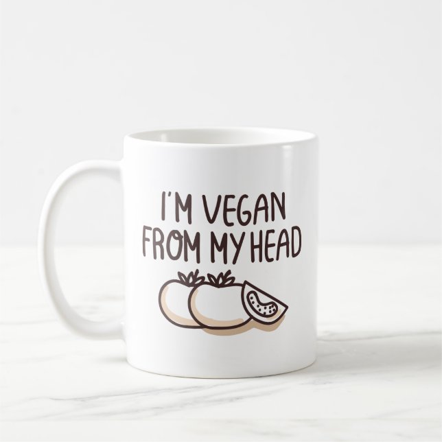 I'm Vegan Coffee Mug (Left)