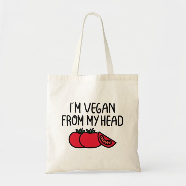 I'm Vegan Tote Bag (Front)