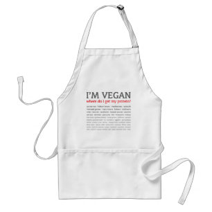 I'm Vegan: Where do I get my protein? Standard Apron