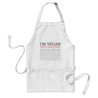 I'm Vegan: Where do I get my protein? Standard Apron