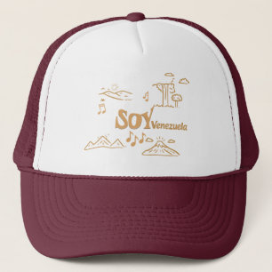 I'm Venezuela   Desert, Jungle, Snow and Volcano Trucker Hat