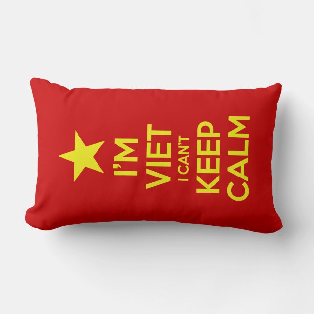 I'm Viet I Can't Keep Calm Lumbar Cushion (Front)