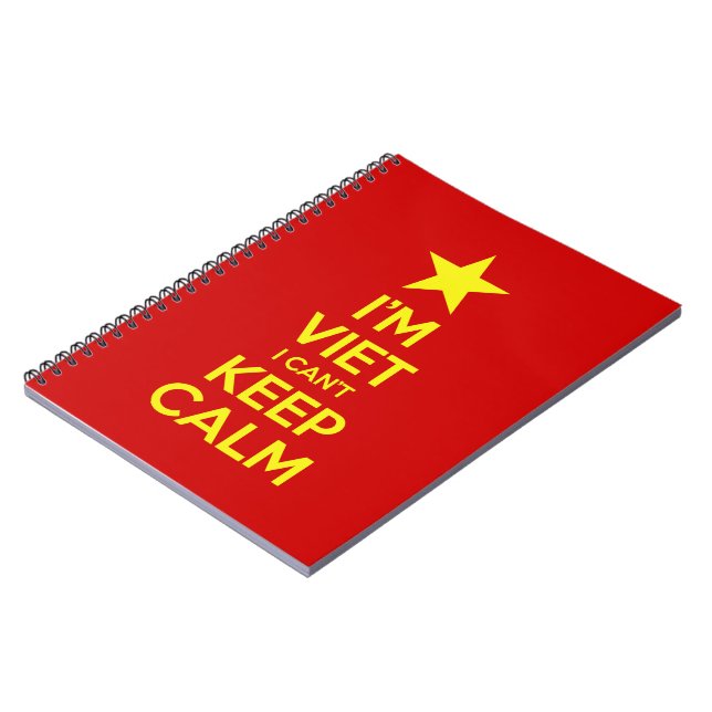 I'm Viet I Can't Keep Calm Notebook (Left Side)