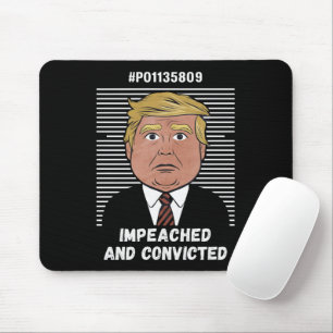 I'm Voting For The Convicted Felon Pro Trump 2024 Mouse Mat
