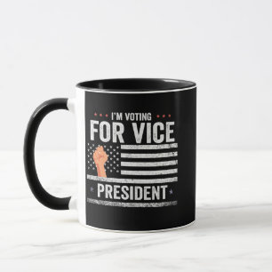I'm Voting For Vice President Trump Election Gift  Mug