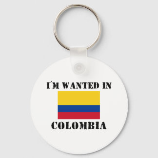 I'm Wanted In Colombia Key Ring