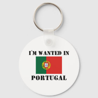 I'm Wanted In Portugal Key Ring