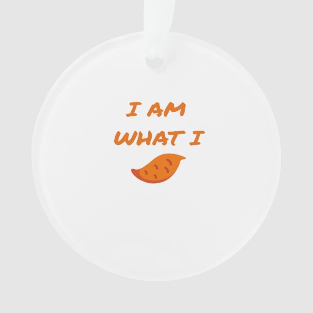 I'm What I Yam Classic Ornament (Front)