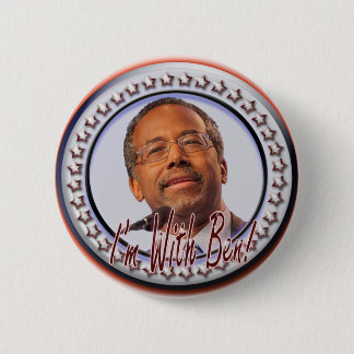I'm With Ben!  Button