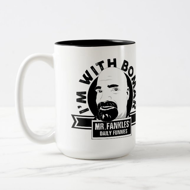 I'm With Bomar - Big Ol' Coffee Mug (Left)