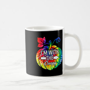 I'm With Creepy Couple Matching Halloween Costume Coffee Mug