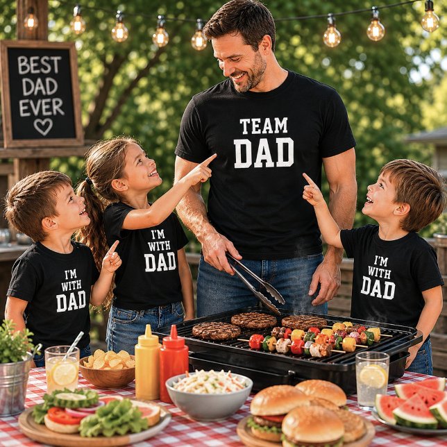 I'm With Dad Funny Fathers Day Gift Shirt  (Creator Uploaded)