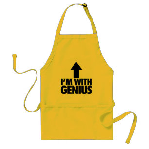 Im With Genius Standard Apron