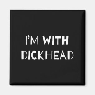 Im With Head Funny Gag Joke Magnet
