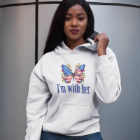 I'm With Her Kamala Harris for President Butterfly