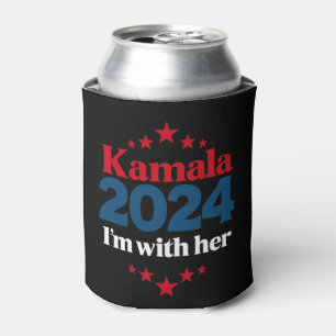 I'm With Her Kamala Vote For 2024 President Kamala Can Cooler