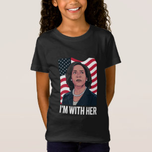 I'm With Her Kamala Vote For 2024 President T-Shirt