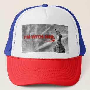 I'M WITH HER Statue of Liberty Hat