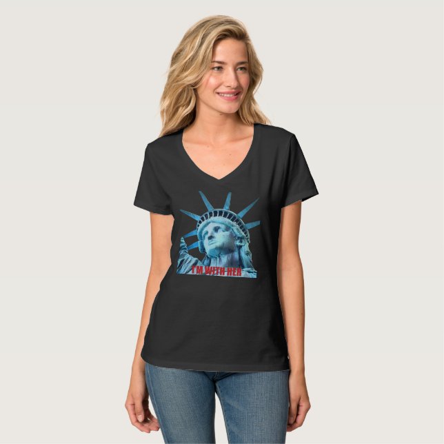 I'm with Her T-Shirt (Front Full)
