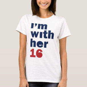 I'm With Her Tank Top - Hillary Womens Tank Top